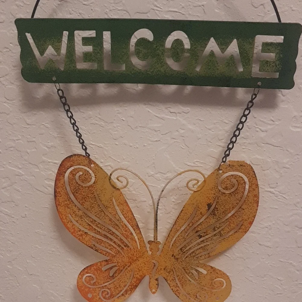 Handmade Butterfly Wall Art Metal 3D 